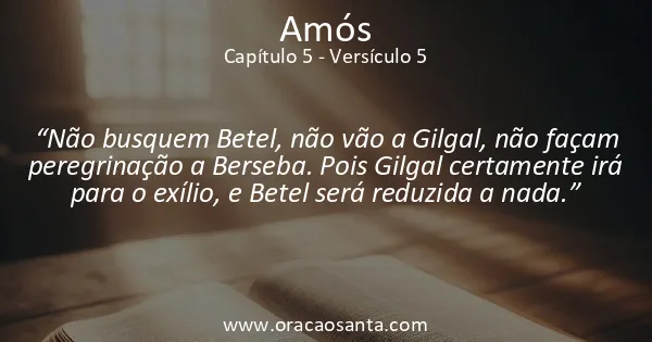 Amós 5:5