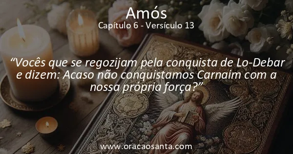 Amós 6:13