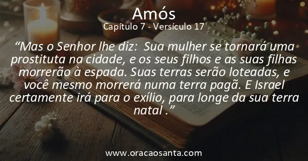 Amós 7:17