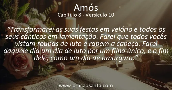 Amós 8:10