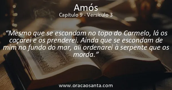 Amós 9:3