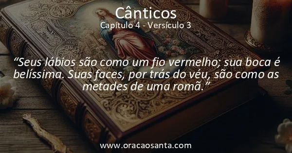 Cânticos 4:3