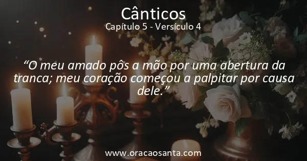Cânticos 5:4