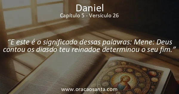 Daniel 5:26