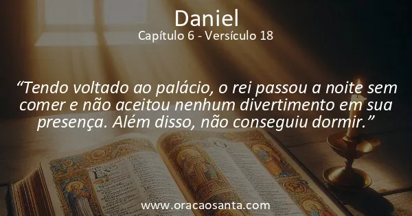 Daniel 6:18
