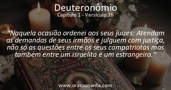Deuteronômio 1:16
