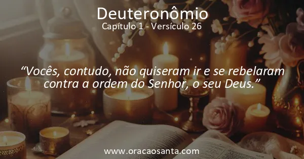 Deuteronômio 1:26