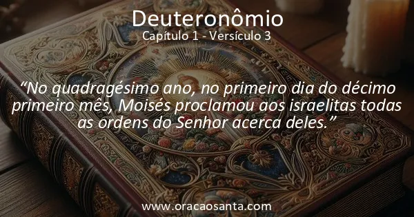 Deuteronômio 1:3