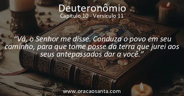 Deuteronômio 10:11