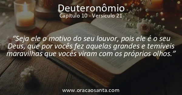 Deuteronômio 10:21