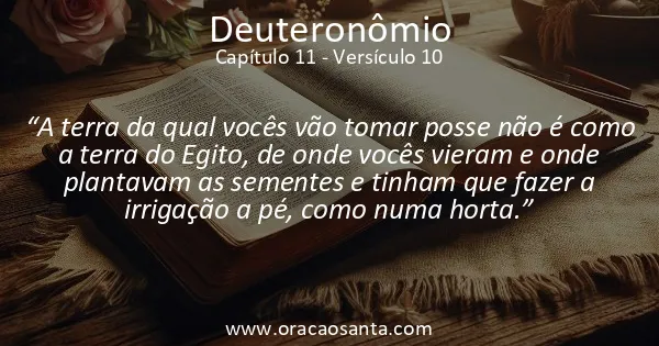 Deuteronômio 11:10