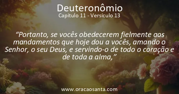 Deuteronômio 11:13