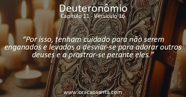 Deuteronômio 11:16