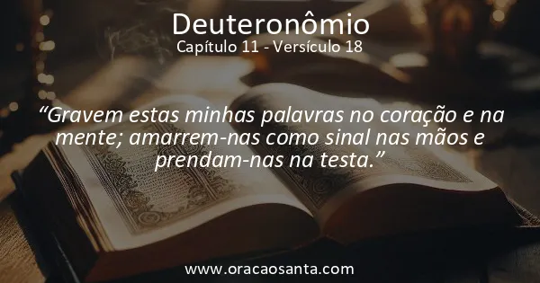 Deuteronômio 11:18