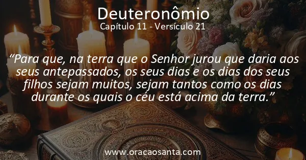 Deuteronômio 11:21