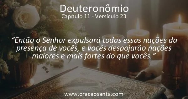 Deuteronômio 11:23