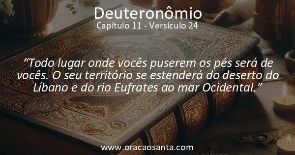 Deuteronômio 11:24