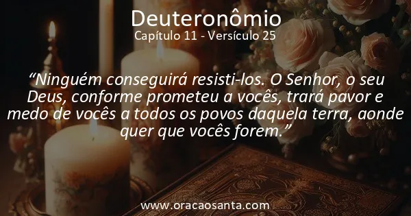 Deuteronômio 11:25