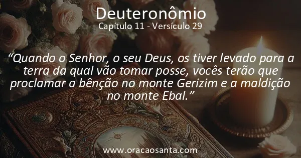 Deuteronômio 11:29