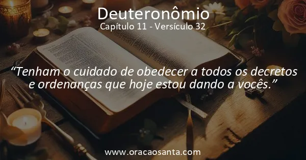 Deuteronômio 11:32