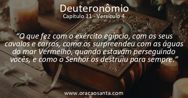 Deuteronômio 11:4