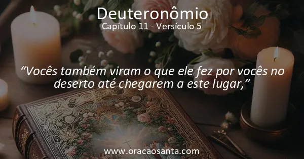 Deuteronômio 11:5