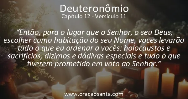 Deuteronômio 12:11