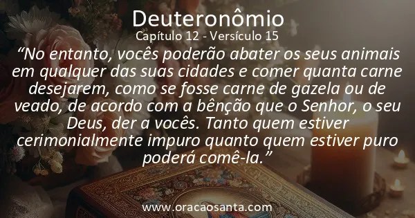 Deuteronômio 12:15