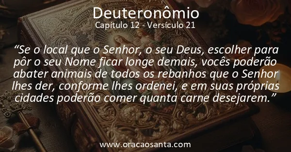 Deuteronômio 12:21