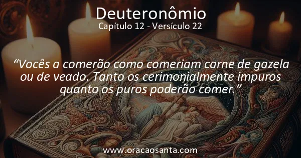 Deuteronômio 12:22