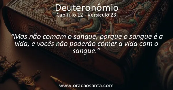 Deuteronômio 12:23