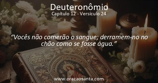 Deuteronômio 12:24