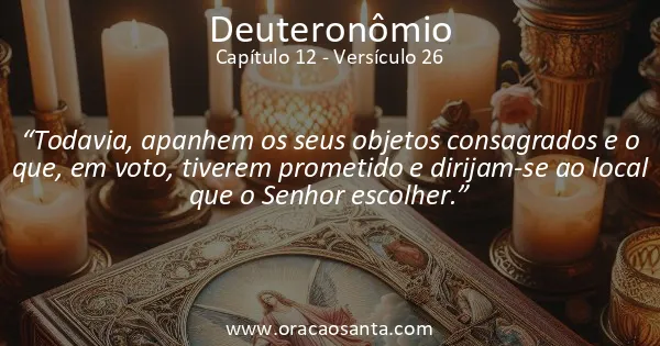 Deuteronômio 12:26