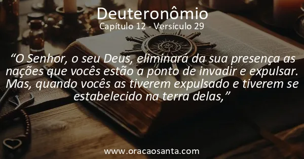 Deuteronômio 12:29