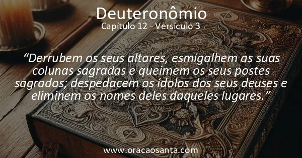 Deuteronômio 12:3