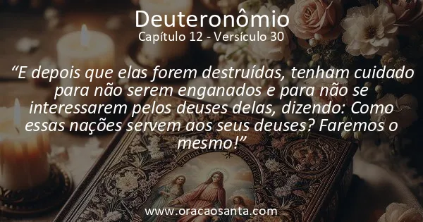 Deuteronômio 12:30