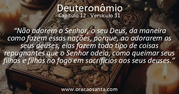 Deuteronômio 12:31