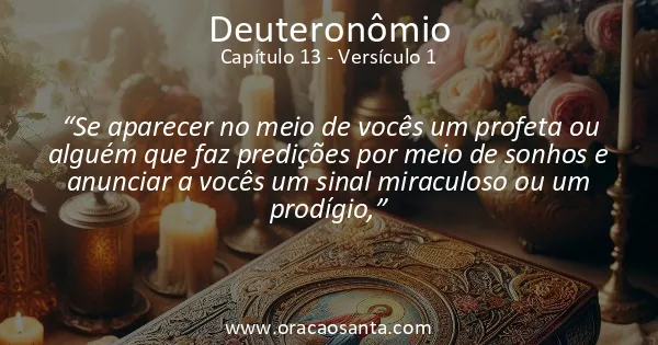 Deuteronômio 13:1