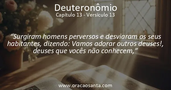 Deuteronômio 13:13