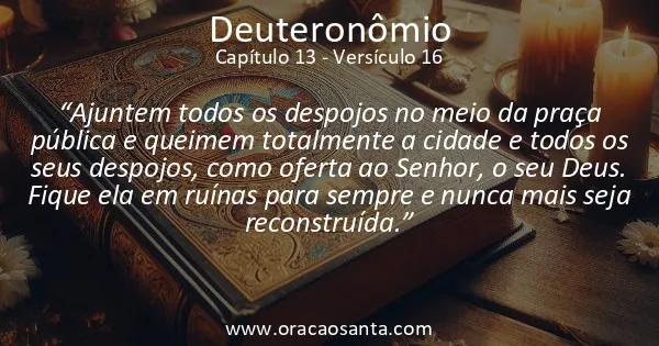 Deuteronômio 13:16