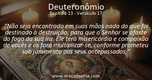 Deuteronômio 13:17