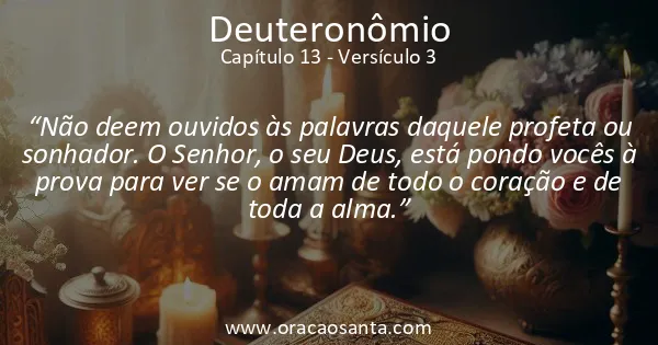 Deuteronômio 13:3