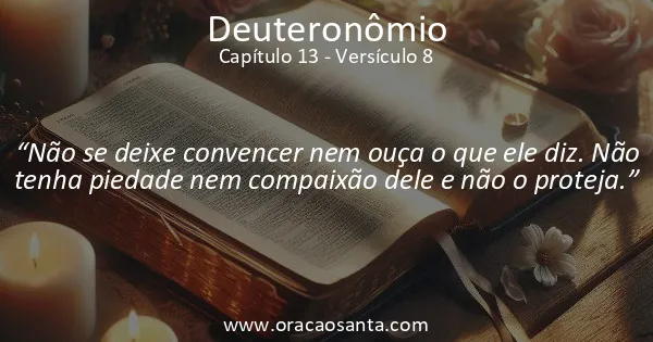 Deuteronômio 13:8