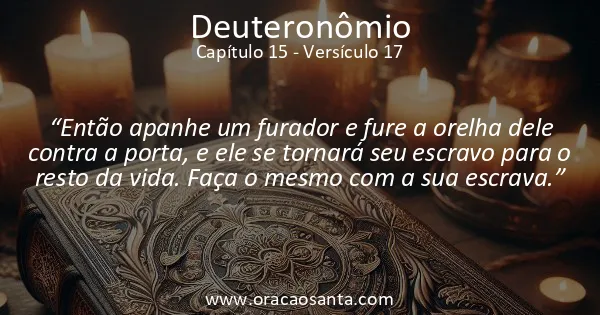 Deuteronômio 15:17