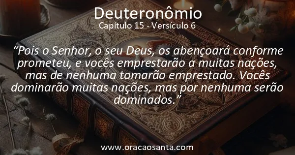 Deuteronômio 15:6