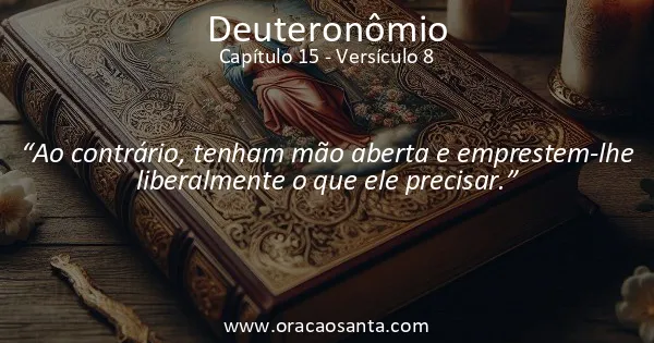 Deuteronômio 15:8