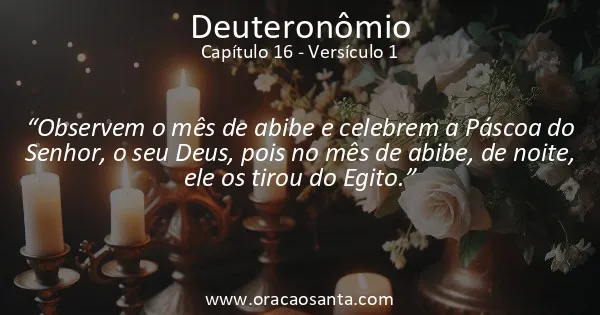 Deuteronômio 16:1