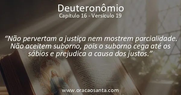 Deuteronômio 16:19