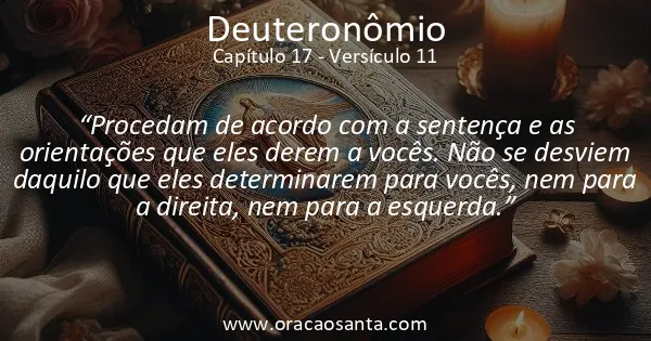 Deuteronômio 17:11