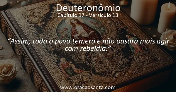 Deuteronômio 17:13